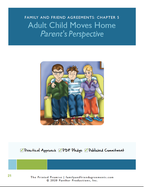 Adult Child Moves Home cover artwork preview.