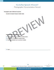 Lending Your Vacation Home to Family and Friends Agreement - Fillable PDF